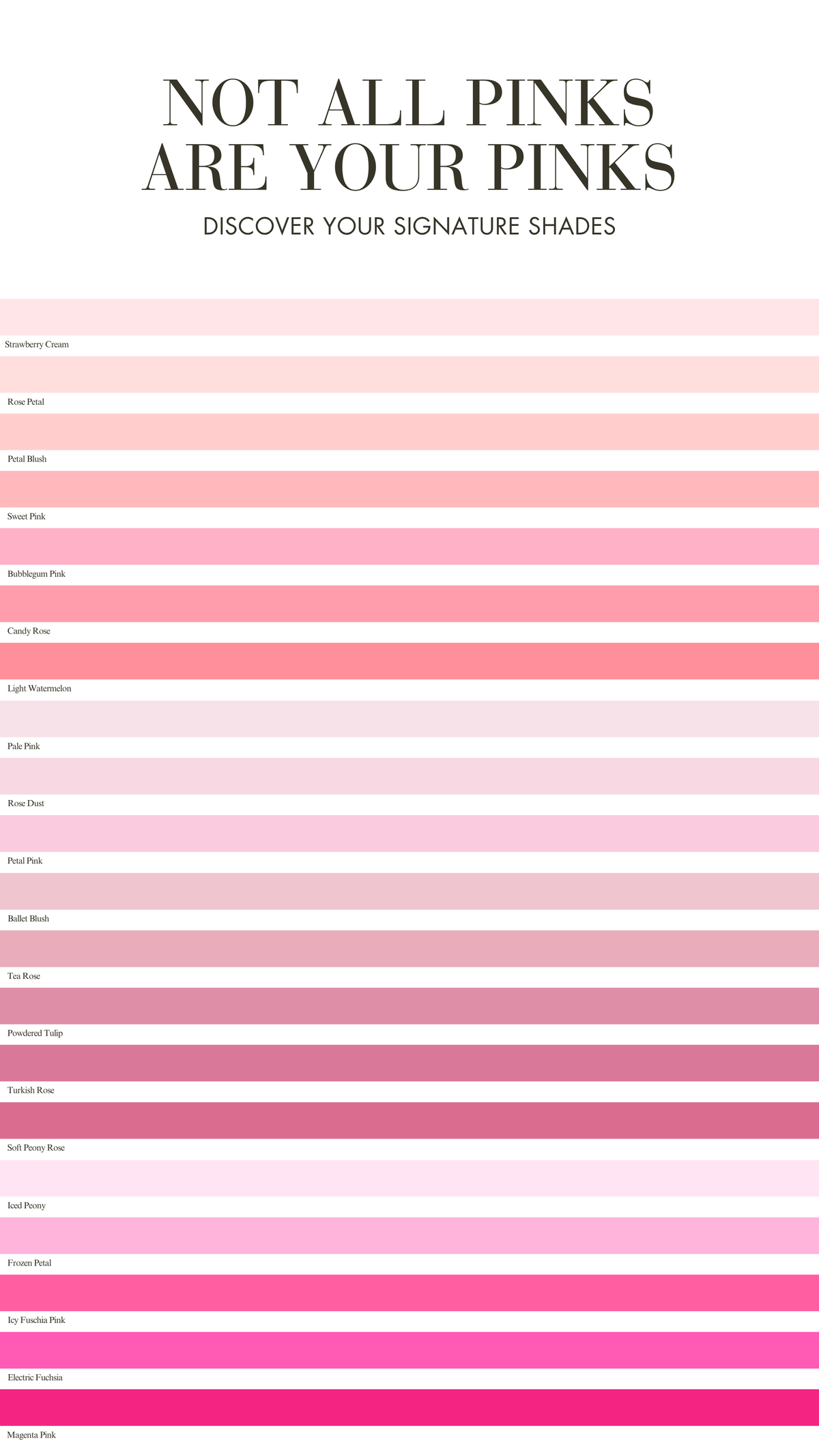 bright Winter Color Guide