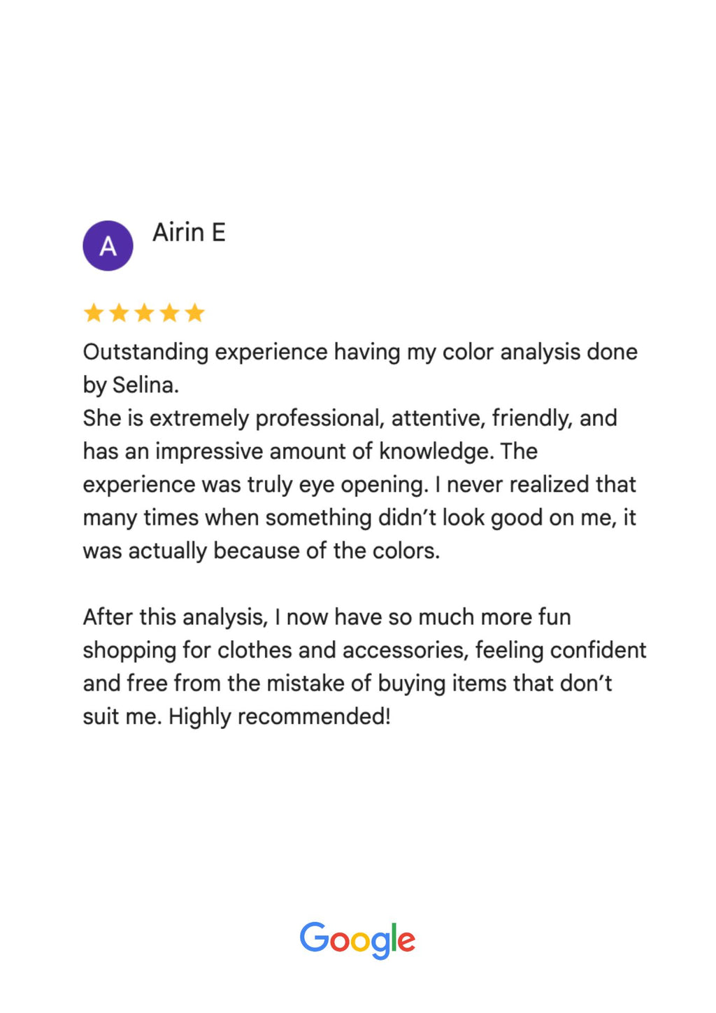 In-Person Foundation Color Analysis