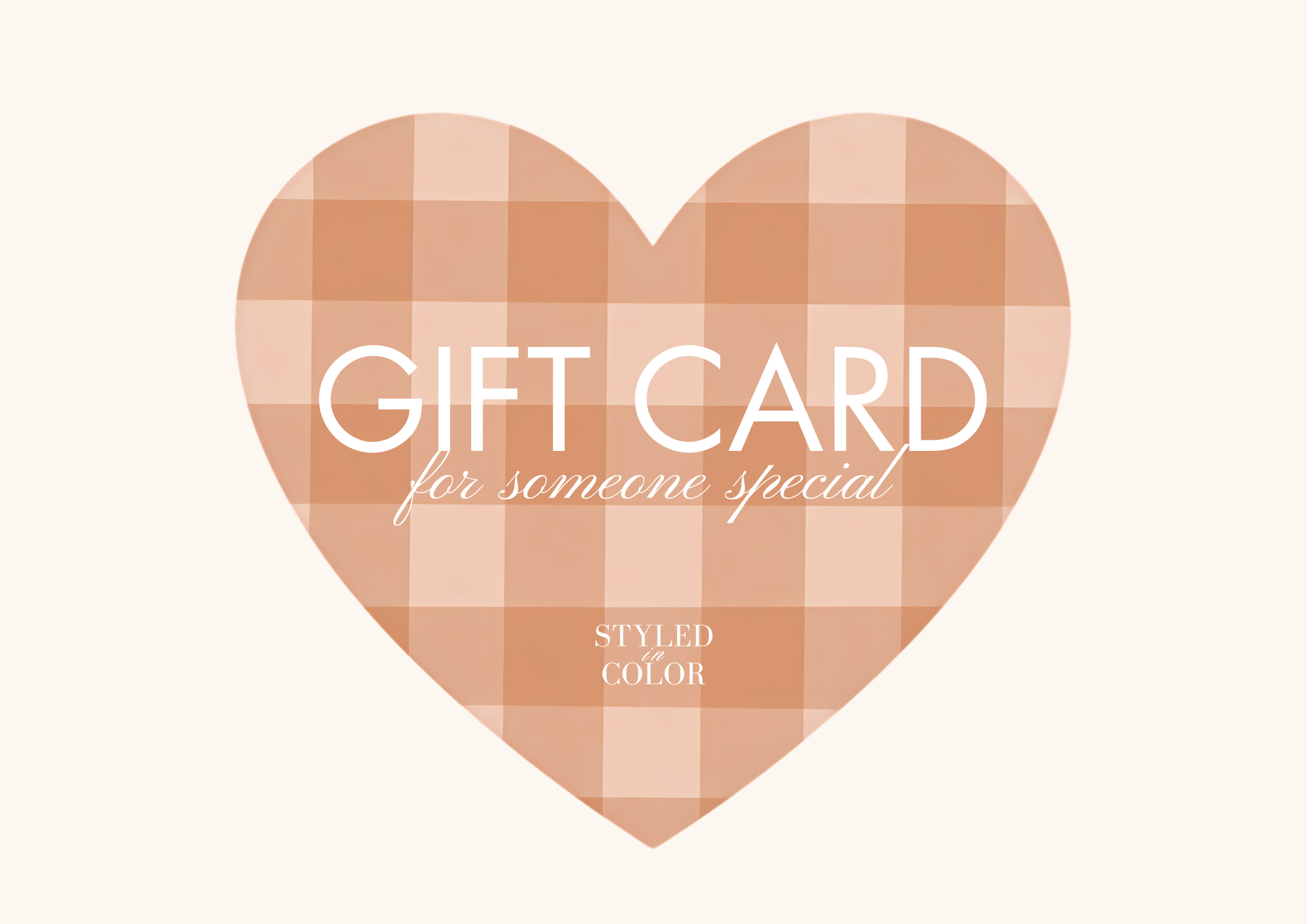 Gift Card - Color and Style Experience