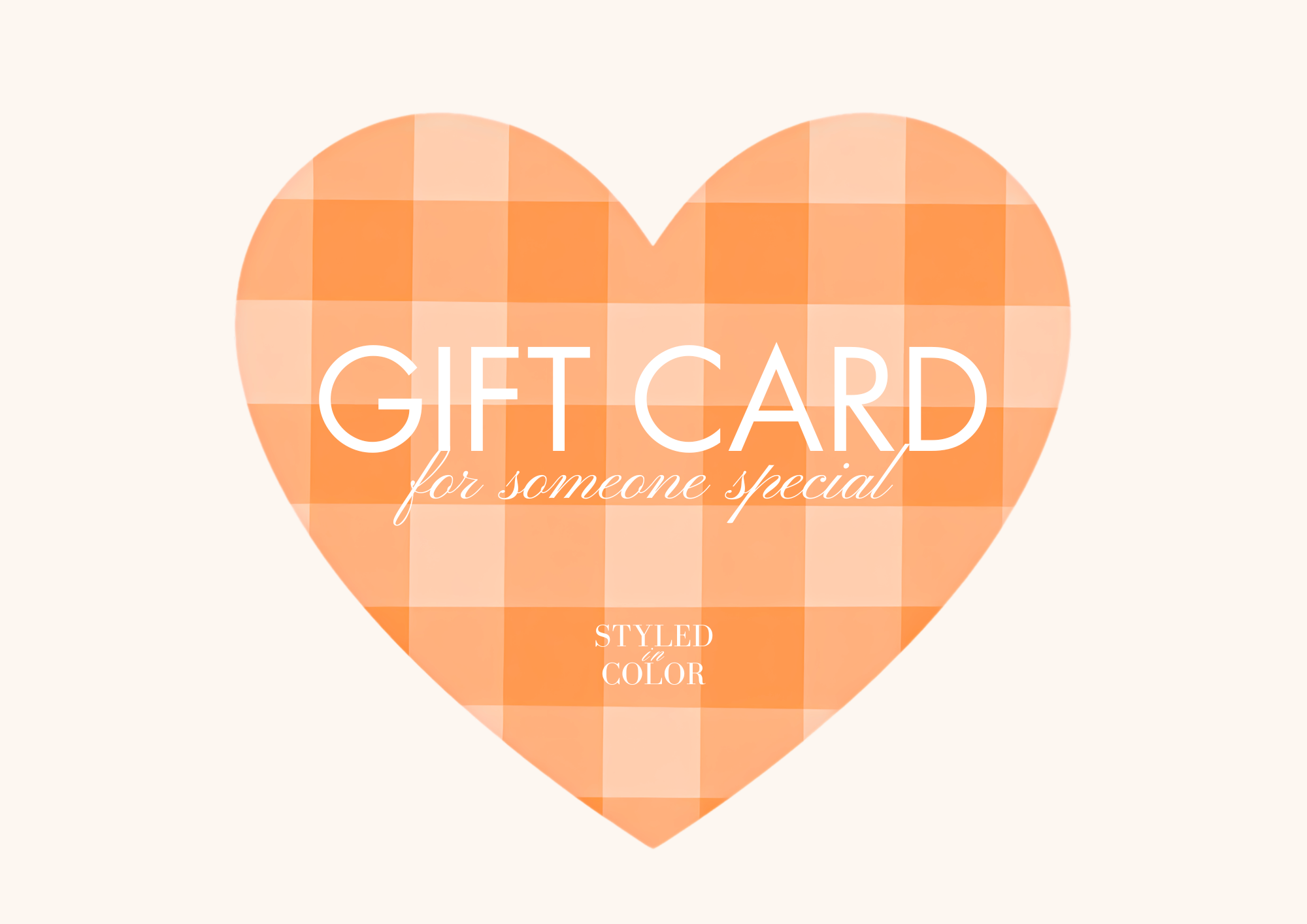 Gift Card - Color and Style Experience