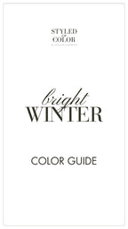 bright Winter Color Guide