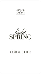light Spring Color Guide