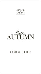 true Autumn Color Guide