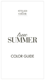 true Summer Color Guide