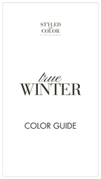 true Winter Color Guide