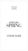 warm Spring Color Guide